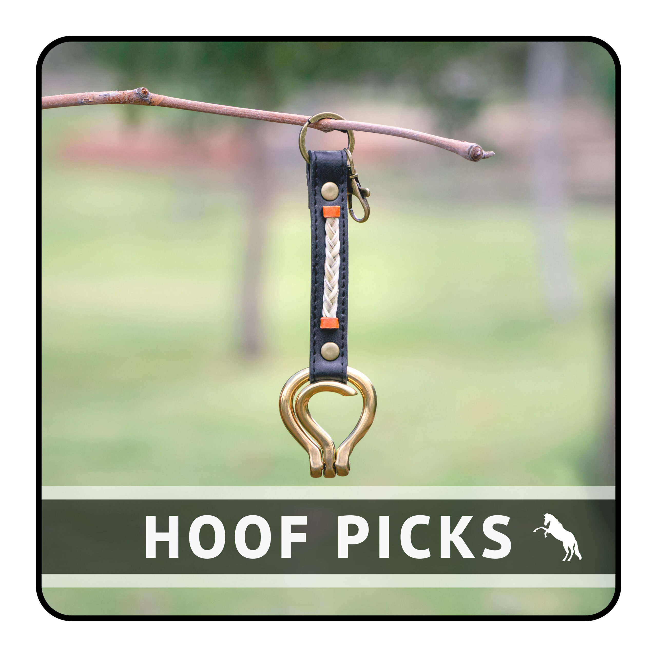 horsehair keepsakes - hoof picks