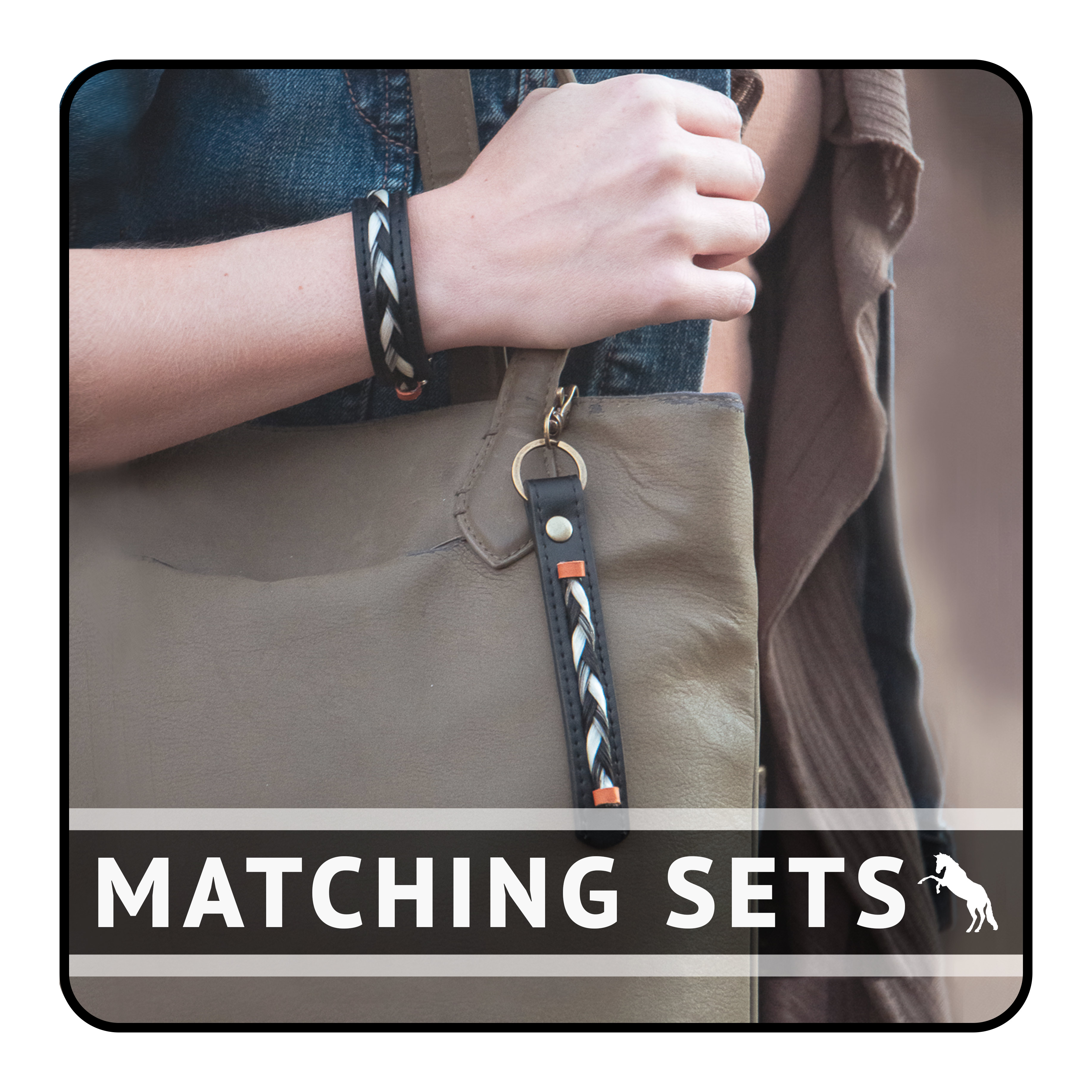 horsehair keepsakes - matching sets